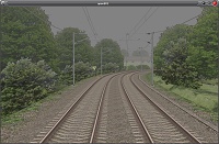 openBVE screenshot (Cross-City South v1.4 WIP)