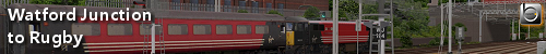 Railsimroutes.net - Watford Junction to Rugby Project banner
