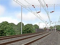 The scene at Berkhamsted station, on WJ-MKC version 2