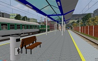 openBVE v1.2.5, First Brno Track and CD163 plus coaches--click to enlarge